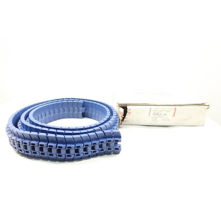 A2E7-44Ecf1-Lt-01 Flat Top Blue Acetal 10Ft 3.35In Conveyor Chain